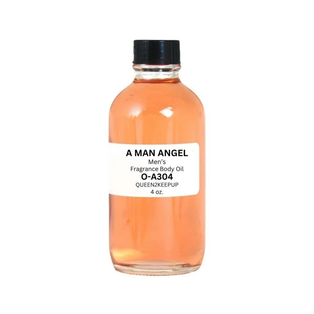 A Man Angel (Men) Body Oil 4 oz Fragrance All Natural Scent